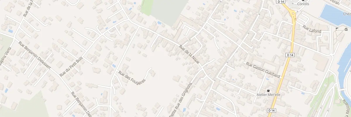 Plan du 19 Rue de la Noue à La Tremblade