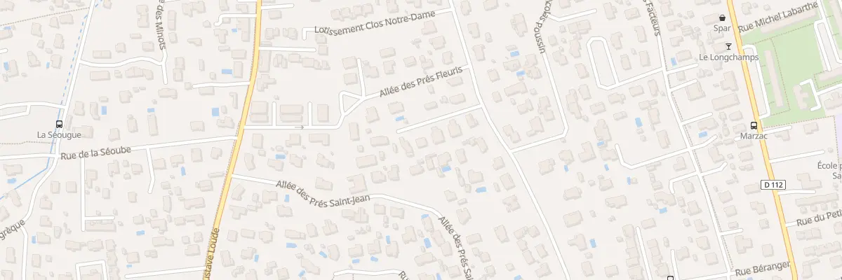 Plan du 64E Rue Notre Dame des Monts à La Teste-de-Buch