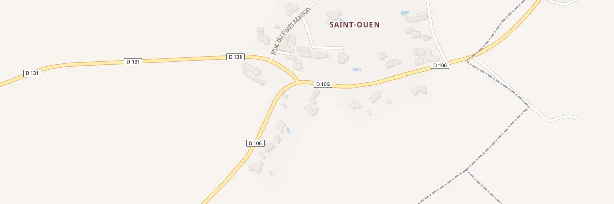 Plan du 1B Rue du bois rouge aux Pineaux