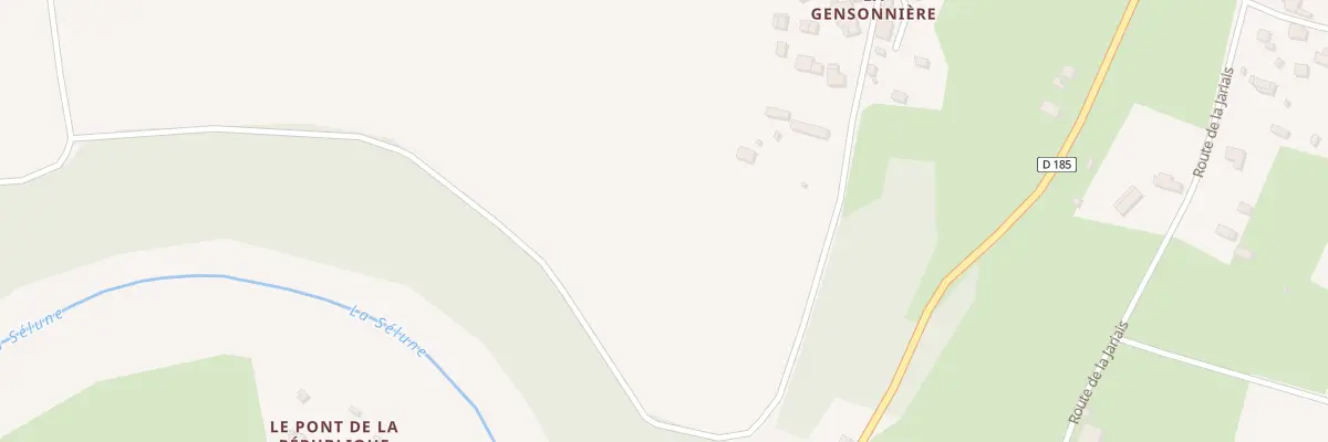 Plan du 14 Rte de la Gesnonniere - Virey à Saint-Hilaire-du-Harcouët