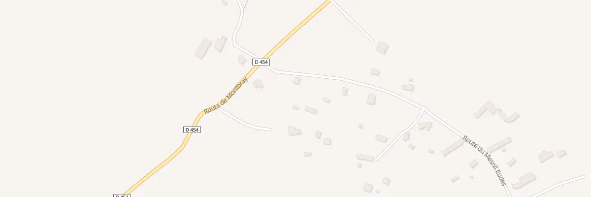 Plan du 5154 Le Mesnil Eudes à Beslon