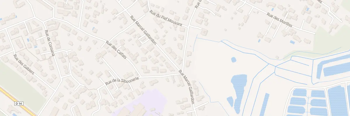 Plan du 38 Rue Marcel Gaillardon à La Tremblade