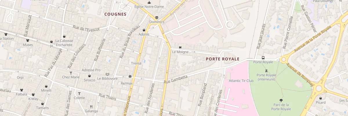 Plan du 36 Rue Saint-Louis à La Rochelle