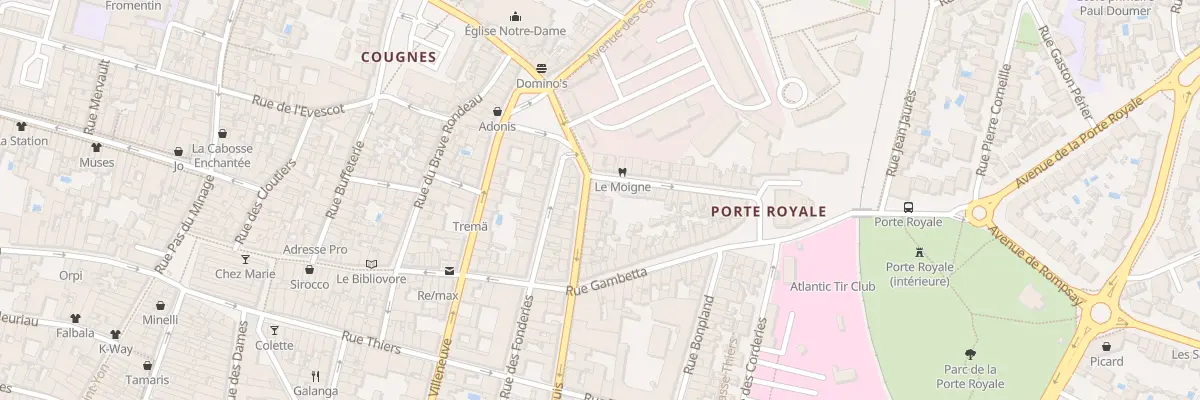 Plan du 38 Rue Saint-Louis à La Rochelle