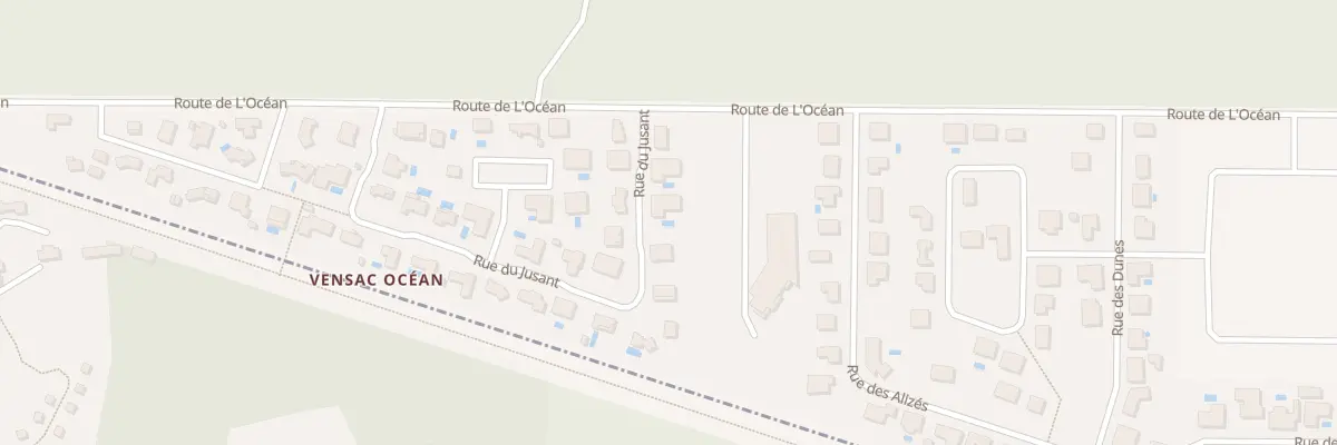 Plan du 30 Rue du Jusant à Vensac