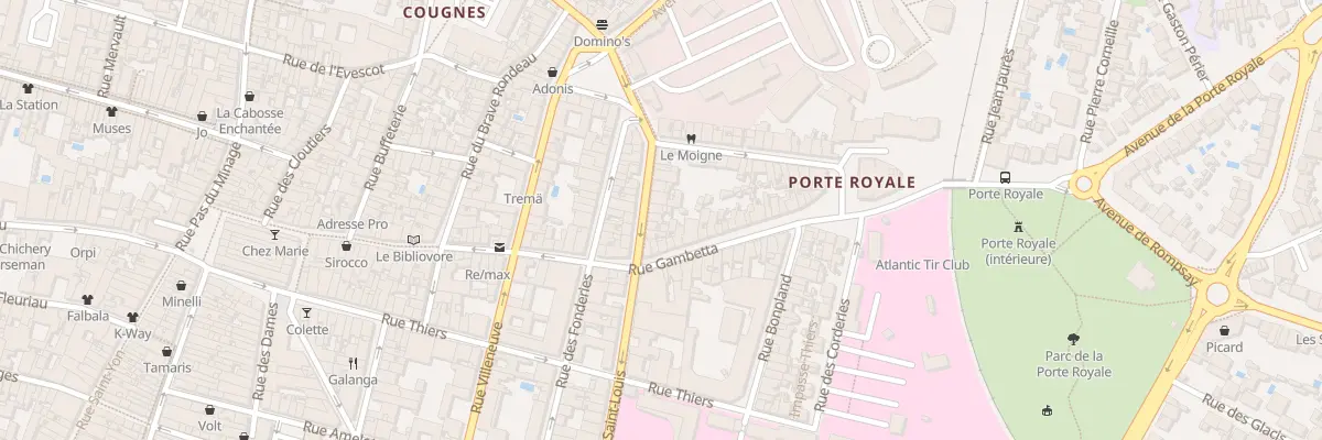 Plan du 28 Rue Saint-Louis à La Rochelle