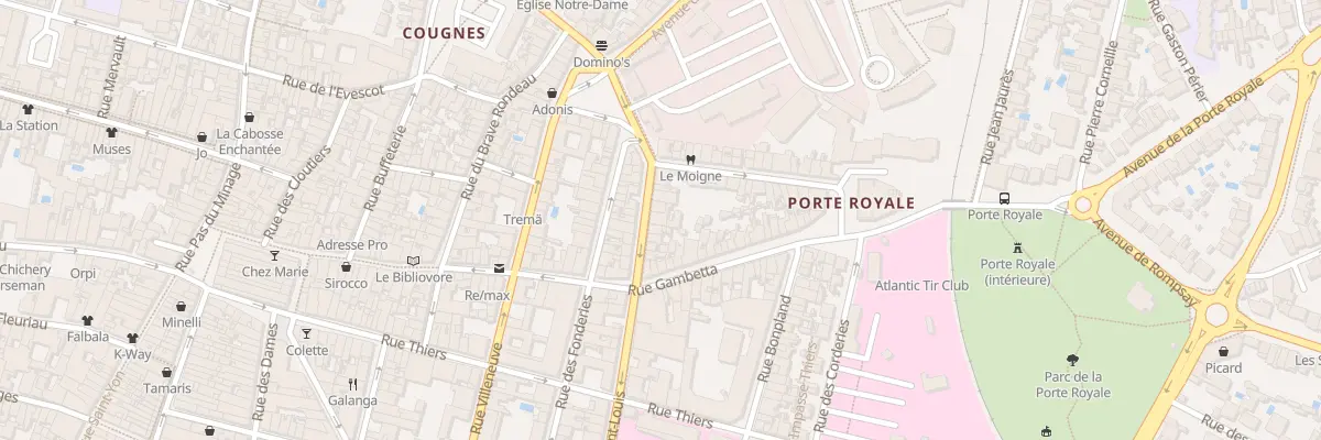 Plan du 32 Rue Saint-Louis à La Rochelle