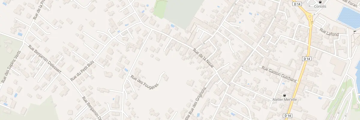 Plan du 25 Rue de la Noue à La Tremblade