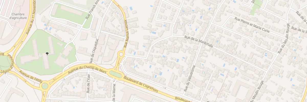 Plan du 65 Rue de la Maréchale à La Rochelle