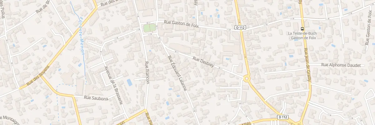 Plan du 14 Rue Desbiey à La Teste-de-Buch