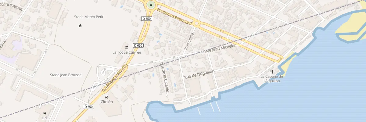 Plan du 28 Rue Jean Michelet à Arcachon