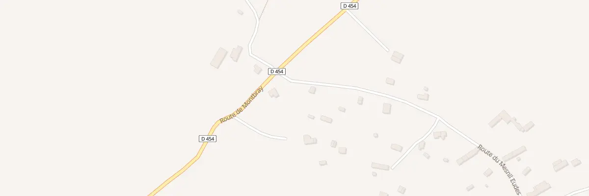 Plan du 5359 Le Mesnil Eudes à Beslon