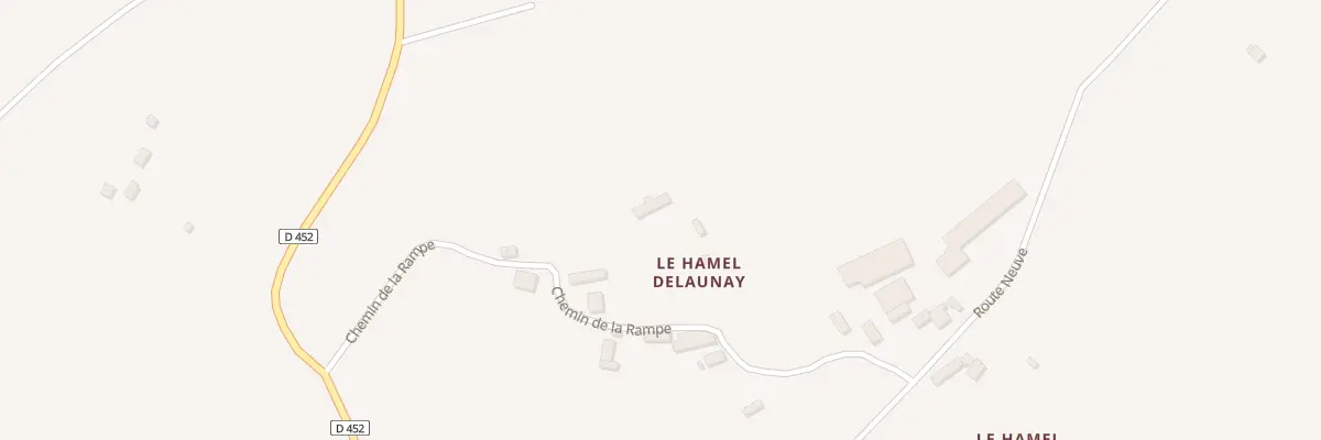 Plan du 4 Che de la Rampe à Montabot