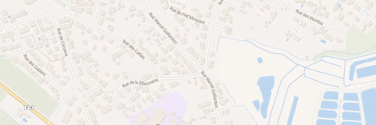 Plan du 45A Rue Marcel Gaillardon à La Tremblade