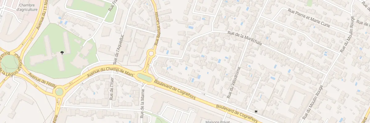Plan du 71B Rue de la Maréchale à La Rochelle