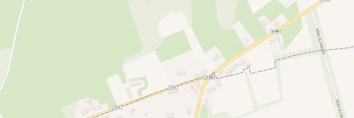 Plan du 90 Rte de Hambye à Saint-Martin-de-Bonfossé