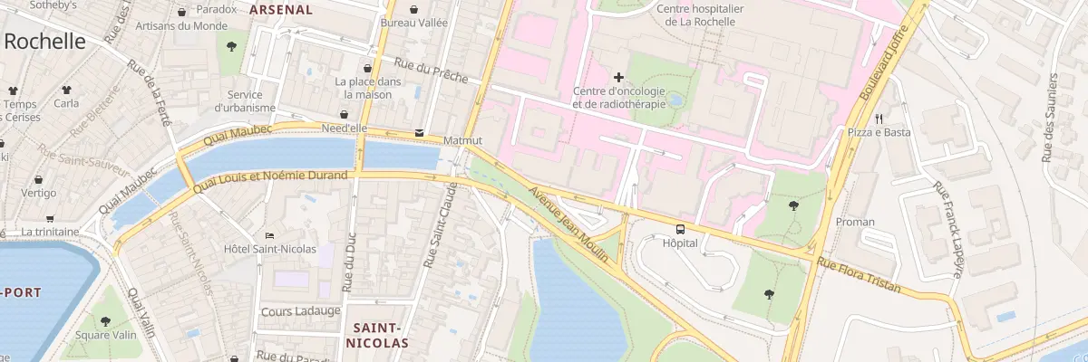 Plan du 15 Rue du Docteur Schweitzer à La Rochelle