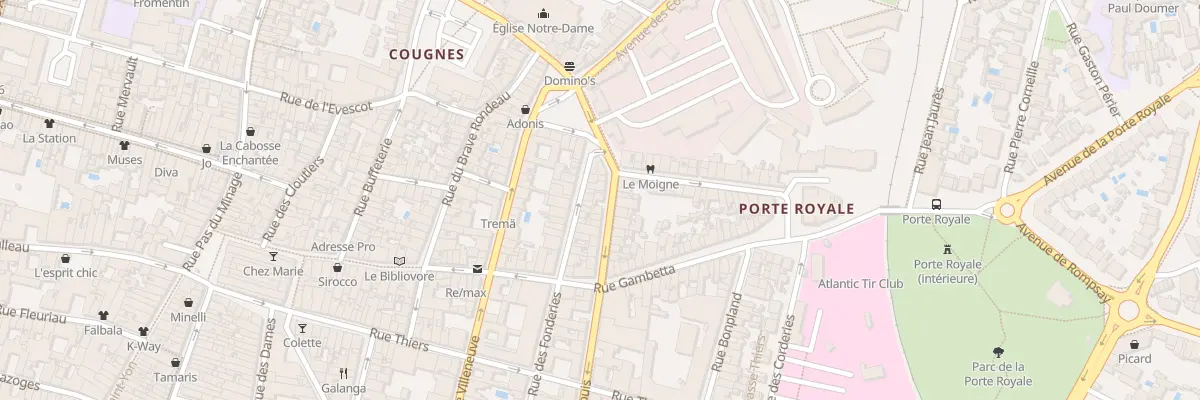 Plan du 55 Rue Saint-Louis à La Rochelle