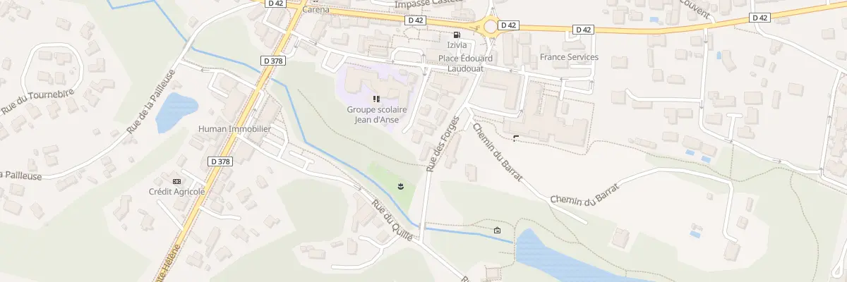 Plan du 79 Imp de Jeandanse à Castets
