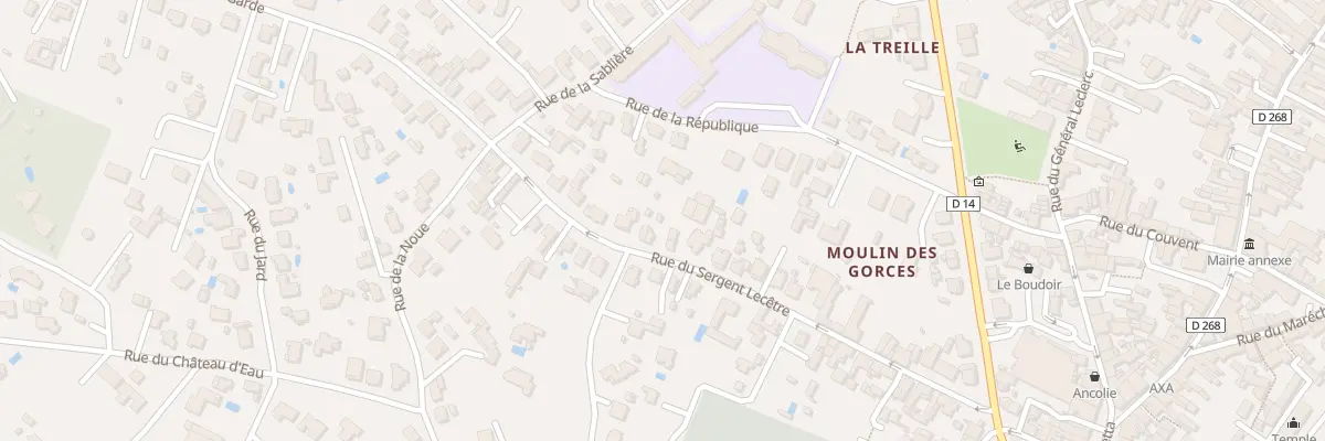 Plan du 30 Rue du Sergent Lecetre à La Tremblade