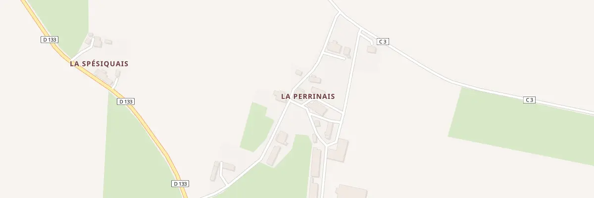 Plan du 201 La Perrinais au Pin