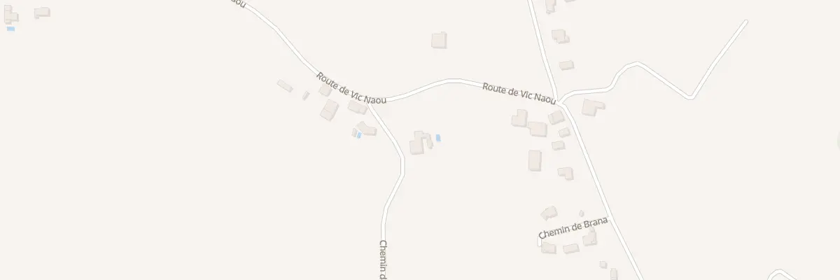 Plan du 962 Rte de Vic Naou à Sames