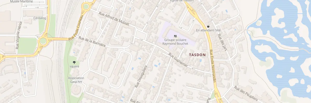 Plan du 3 Rue Desaguliers à La Rochelle