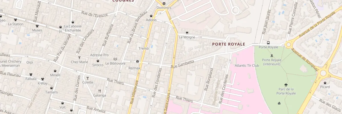 Plan du 45Q Rue Saint-Louis à La Rochelle