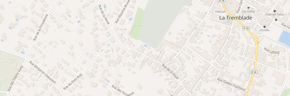 Plan du 24 Rue de la Noue à La Tremblade