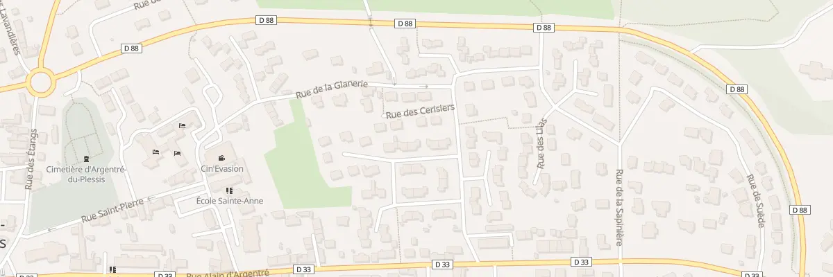 Plan du 13 Rue Port-Louis à Argentré-du-Plessis