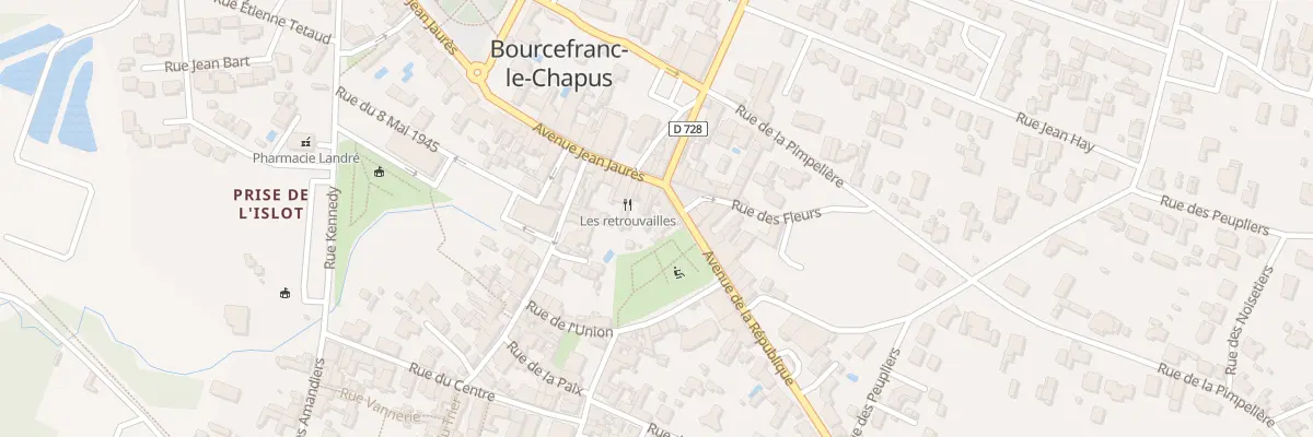 Plan du 113 Av Jean Jaurès à Bourcefranc-le-Chapus