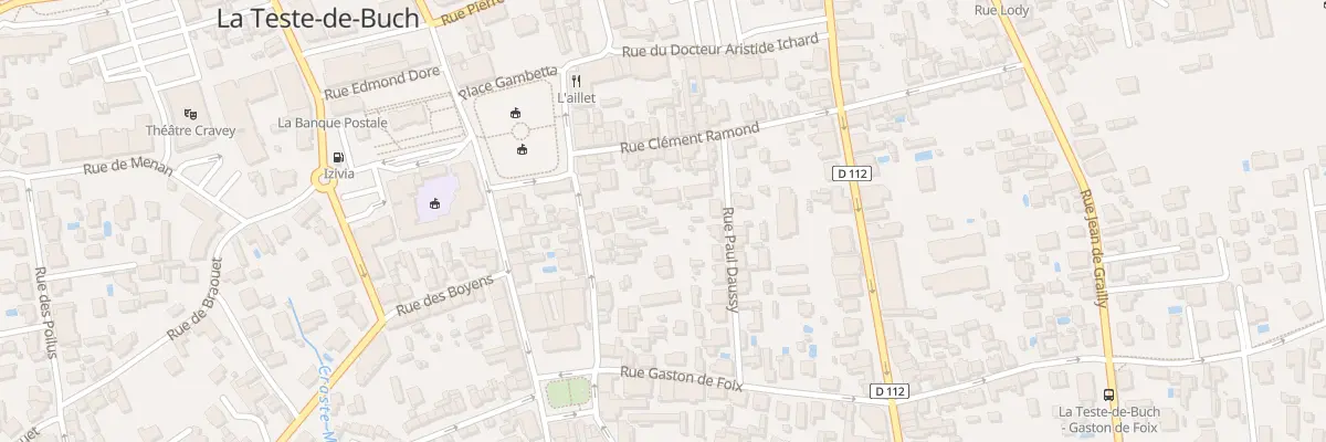 Plan du 17A Rue du Gen de Castelnau à La Teste-de-Buch