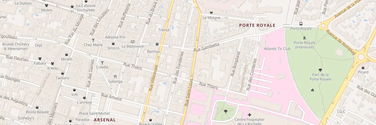 Plan du 37 Rue Saint-Louis à La Rochelle