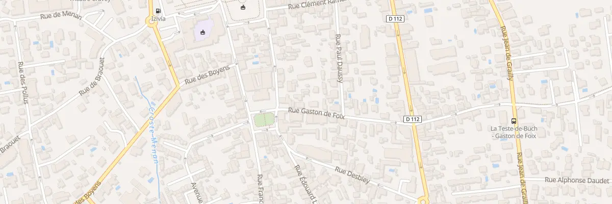 Plan du 9 Rue Gaston de Foix à La Teste-de-Buch