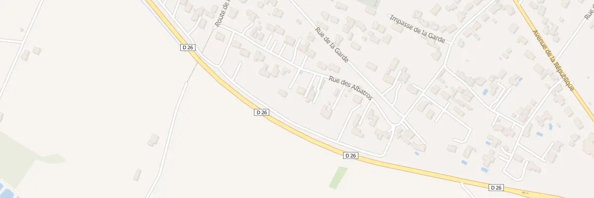 Plan du 17 Rue des Albatros à Bourcefranc-le-Chapus