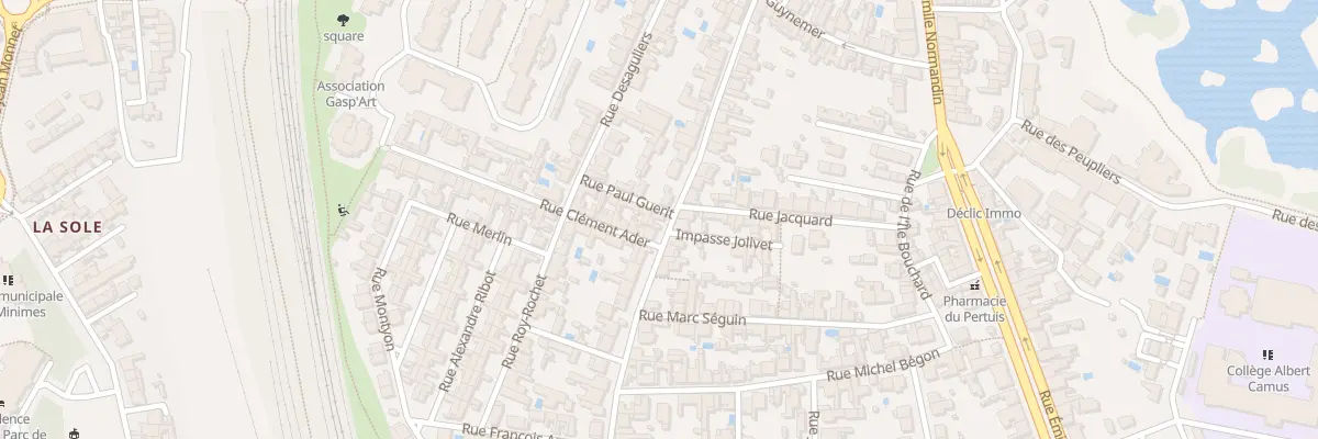Plan du 30 Rue des Mathias à La Rochelle