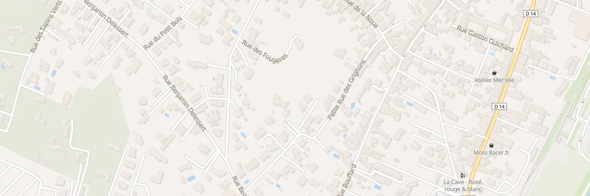 Plan du 13 Rue des Houx à La Tremblade