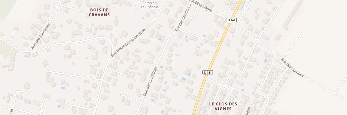 Plan du 26 Rue des Carabines aux Mathes