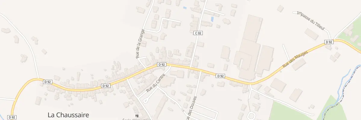 Plan du 6 Rue de Bretagne (La Chaussaire à Montrevault-sur-Èvre