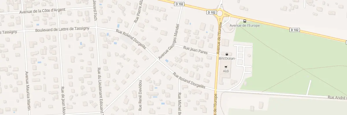 Plan du 52 Av Georges Mandel à Vendays-Montalivet