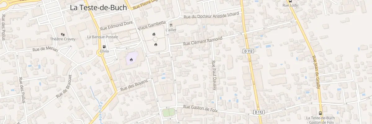 Plan du 13B Rue du Gen de Castelnau à La Teste-de-Buch