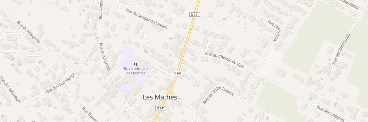 Plan du 18 Rue Léon Nicolle aux Mathes