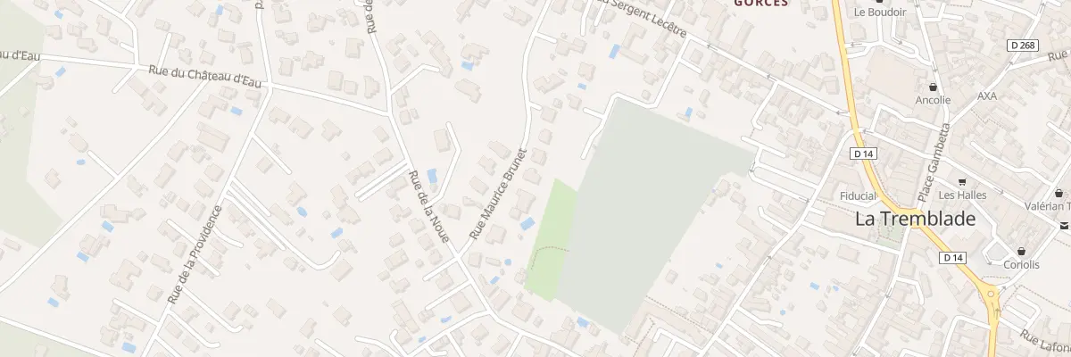 Plan du 13 Rue Maurice Brunet à La Tremblade