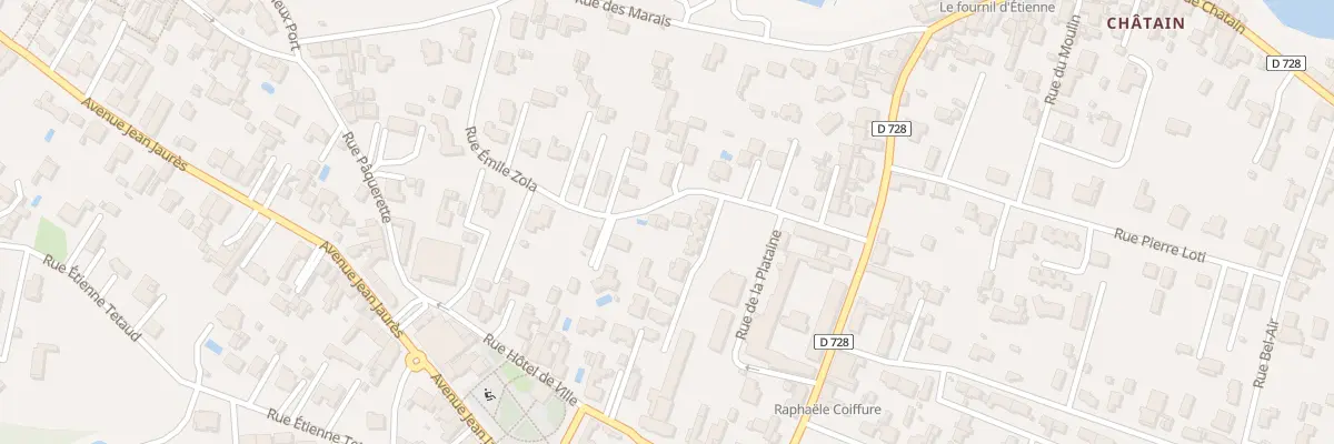 Plan du 4 Rue Emile Zola à Bourcefranc-le-Chapus