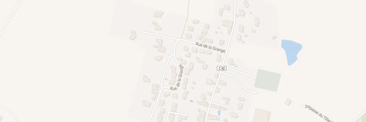 Plan du 9 Rue de la Grange à Trémentines