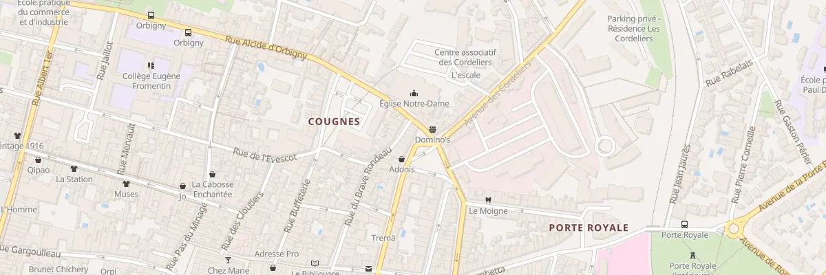 Plan du 59 Rue Villeneuve à La Rochelle