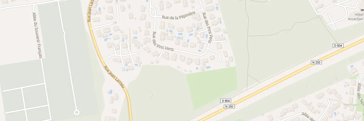 Plan du 41 Rue des Pins Verts à La Teste-de-Buch