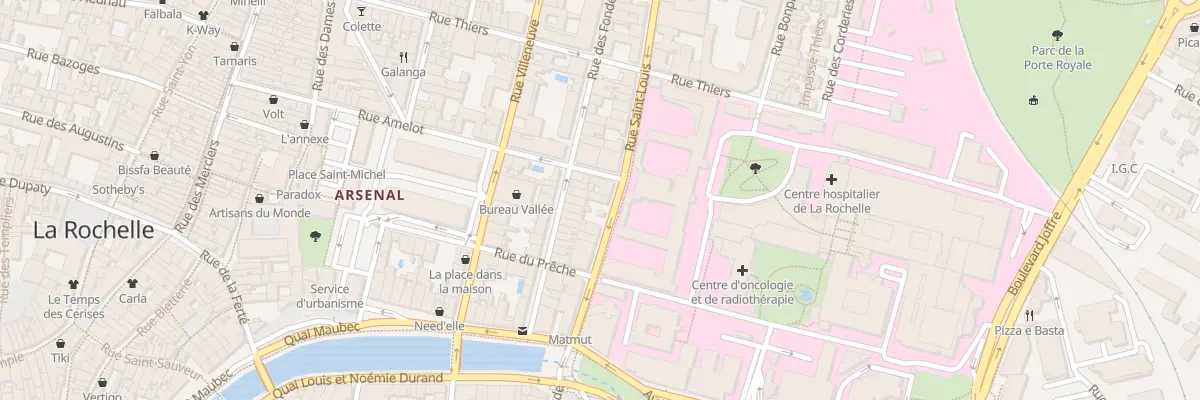 Plan du 15 Rue Saint-Louis à La Rochelle