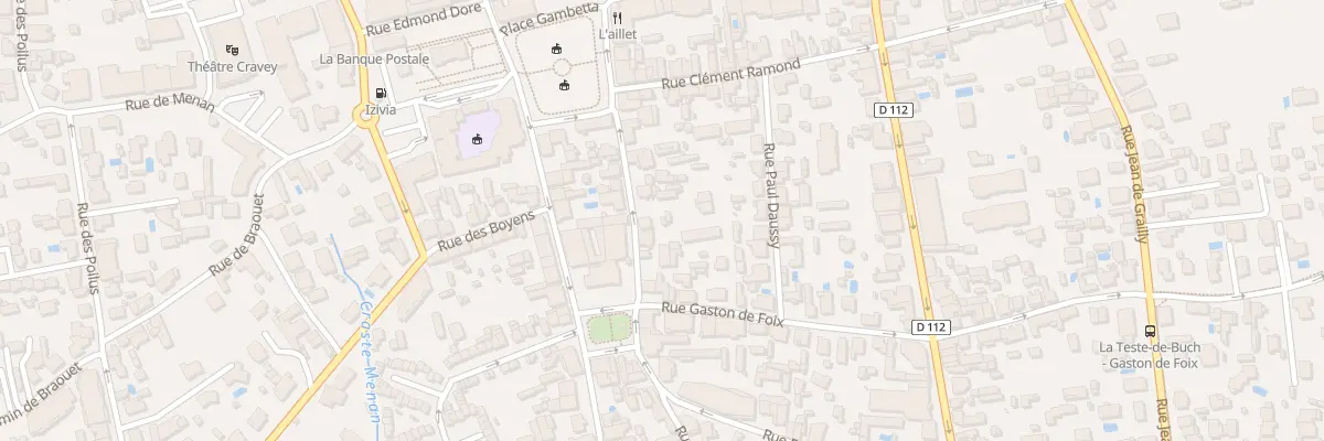 Plan du 23 Rue du Gen de Castelnau à La Teste-de-Buch