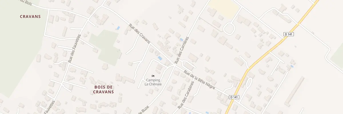Plan du 2 Rue de Cravans aux Mathes